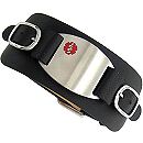 LEATHER CUFF MEDICAL ID