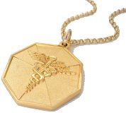 9CT GOLD MEDICAL TAGS