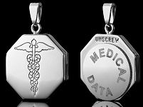 INFOMEDIC MEDICAL CAPSULE PENDANT