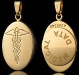 INFOMEDIC MEDICAL CAPSULE PENDANT