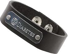FAUX LEATHER GOLD PLATED BRACELET