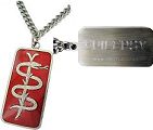 EPILEPSY MEDICAL ALERT PENDANT