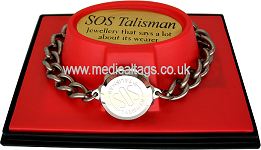 SOS TALISMAN STEEL BRACELET