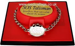 SOS TALISMAN STEEL LADIES BRACELET