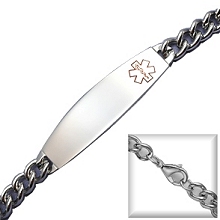 STEEL LINK ID BRACELET