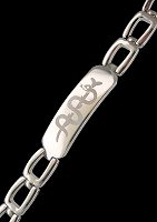 STEEL ID BRACELET