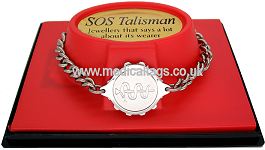 SOS TALISMAN STEEL LADIES BRACELET