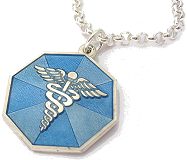 STERLING SILVER MEDICAL TAGS