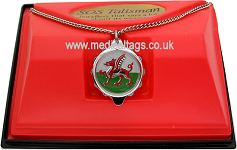 SOS TALISMAN NECKLACE WELSH DRAGON