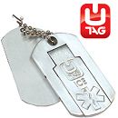 U-TAG ICE MEDICAL ID NECKLACES