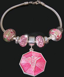BEADED MEDICAL ID BRACELET